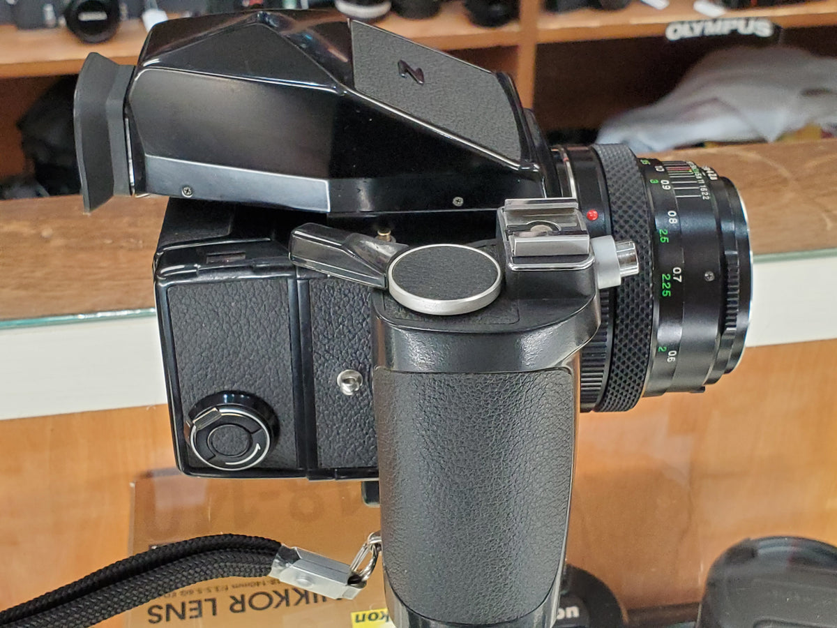 près De Mint ] mamiya Concentration Écran No.4 Télémètre Spot pour