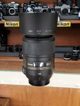 Load image into Gallery viewer, Nikon 85mm f/3.5G Micro ED VR - MINT condition - Macro - Paramount Camera &amp; Repair