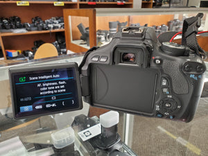 Canon Rebel T3i - 18MP 1080p DSLR with Canon Battery, Strap, Used Condition 9.7/10 - Paramount Camera & Repair