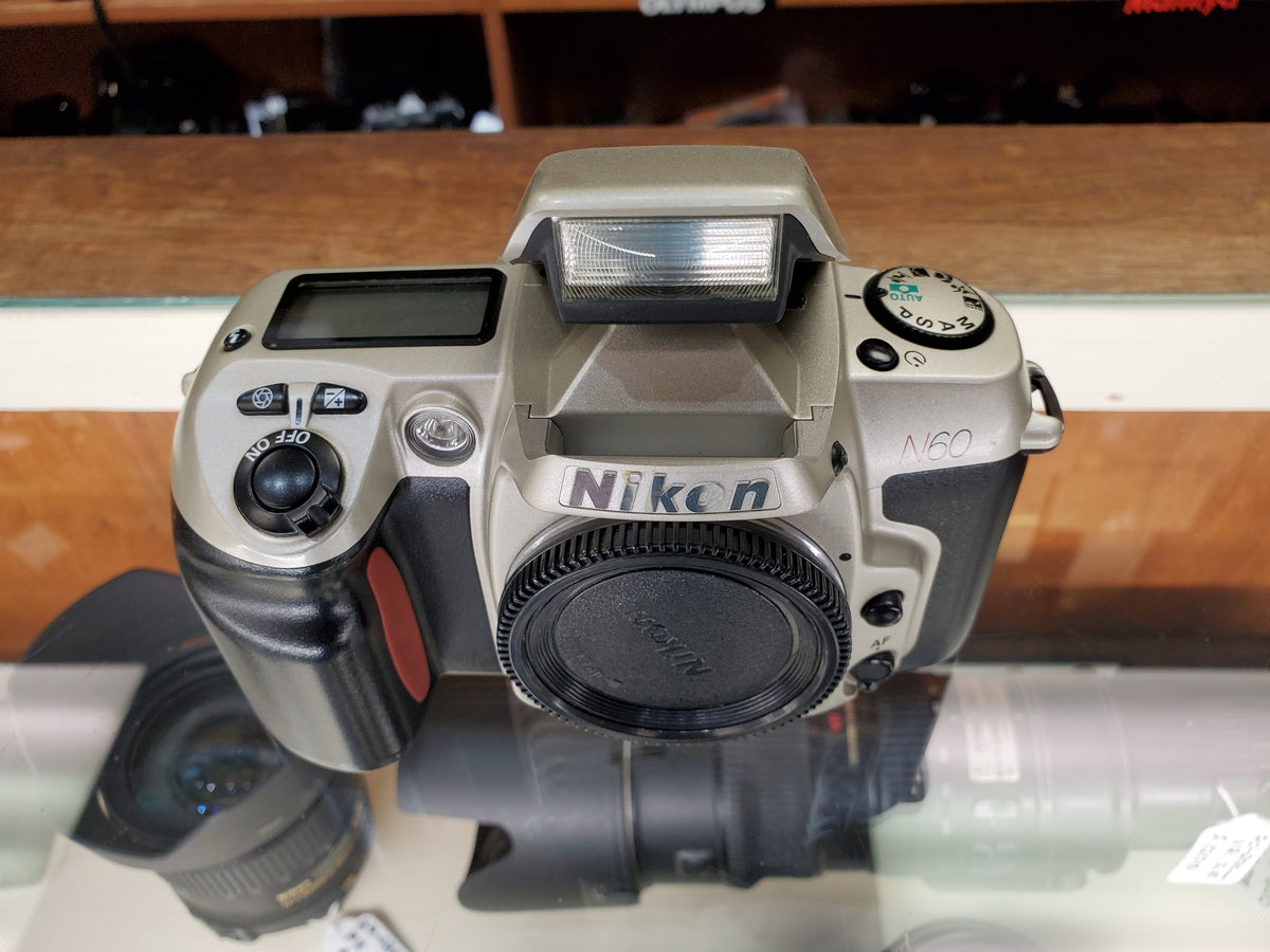 Nikon N60, 35mm AF SLR Film Camera, Professional CLA, Canada