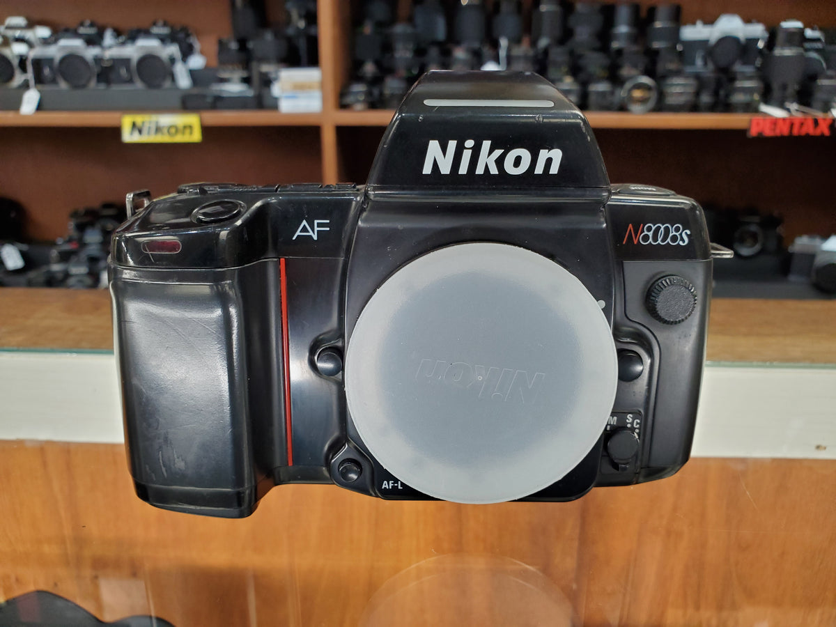 Nikon F801s/N8008s, 35mm AF SLR Film Camera, Professional CLA, Canada