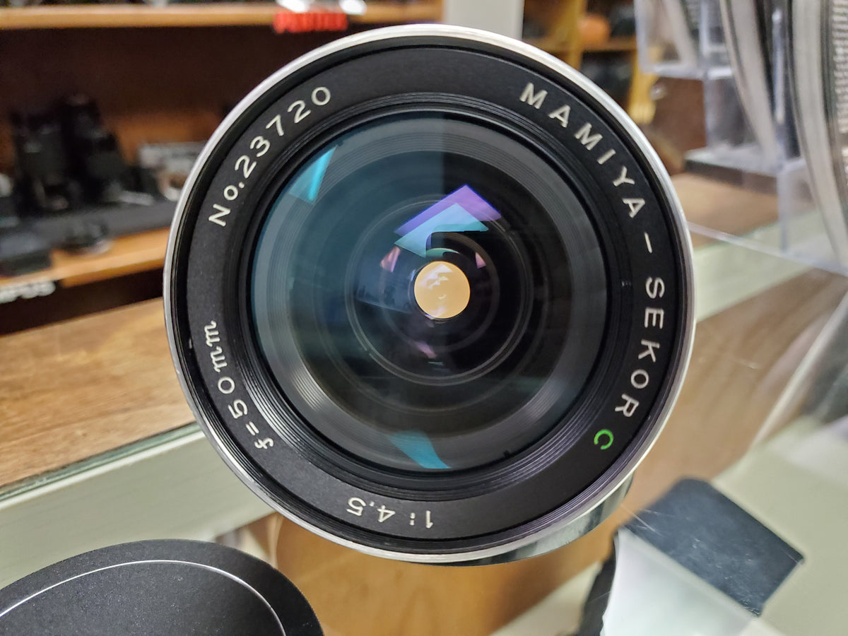 Mamiya-Sekor C 50mm f/4.5 Medium Format Lens, RB67 Pro S