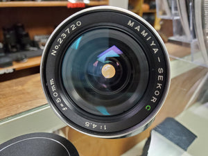 Mamiya-Sekor C 50mm f/4.5 Medium Format Lens, RB67 Pro S, CLA'd, Mint, Canada - Paramount Camera & Repair