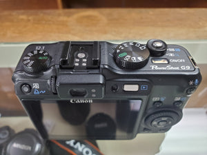 Canon G9 Mirrorless, 12.1MP, 3" LCD Screen, Digital Camera- Used Condition 9/10 - Paramount Camera & Repair