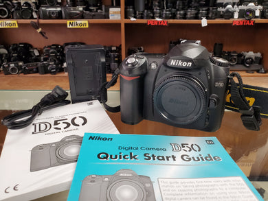 Nikon D50 DSLR, 7000 Actustions, Cleaned, Canada - Paramount Camera & Repair