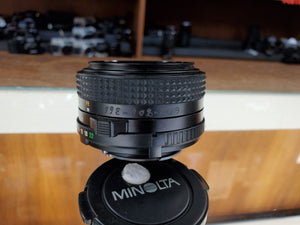 Minolta 50mm F2 MD Film Portrait lens, Canada - Paramount Camera & Repair