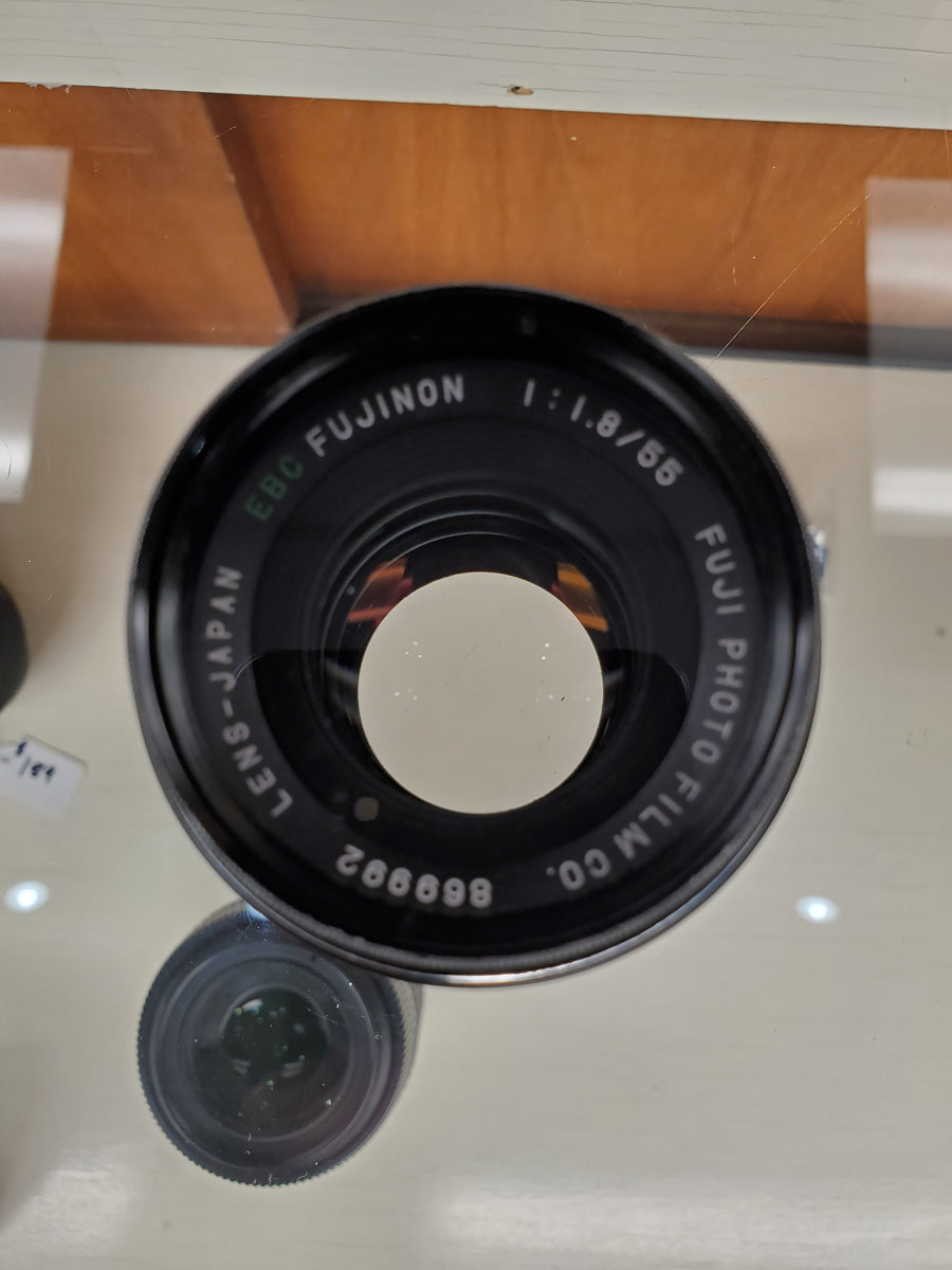 Fujinon 55mm 1.8 EBC M42 Mount Fuji Portrait Manual Lens, Cleaned