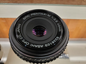 Pentax M 40mm F2.8 Portrait lens, Manual film lens, Mint Condition, Canada - Paramount Camera & Repair