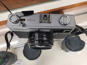 Olympus 35 SPn Rangefinder, Full CLA, Meter tested, New Light Seals, Canada - Paramount Camera & Repair