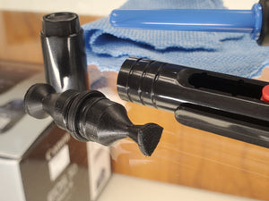 Camera/Lens Cleaning Kit - Lens Pen Brush, Lint-Free Cloth and Air Blower Bulb - Paramount Camera & Repair