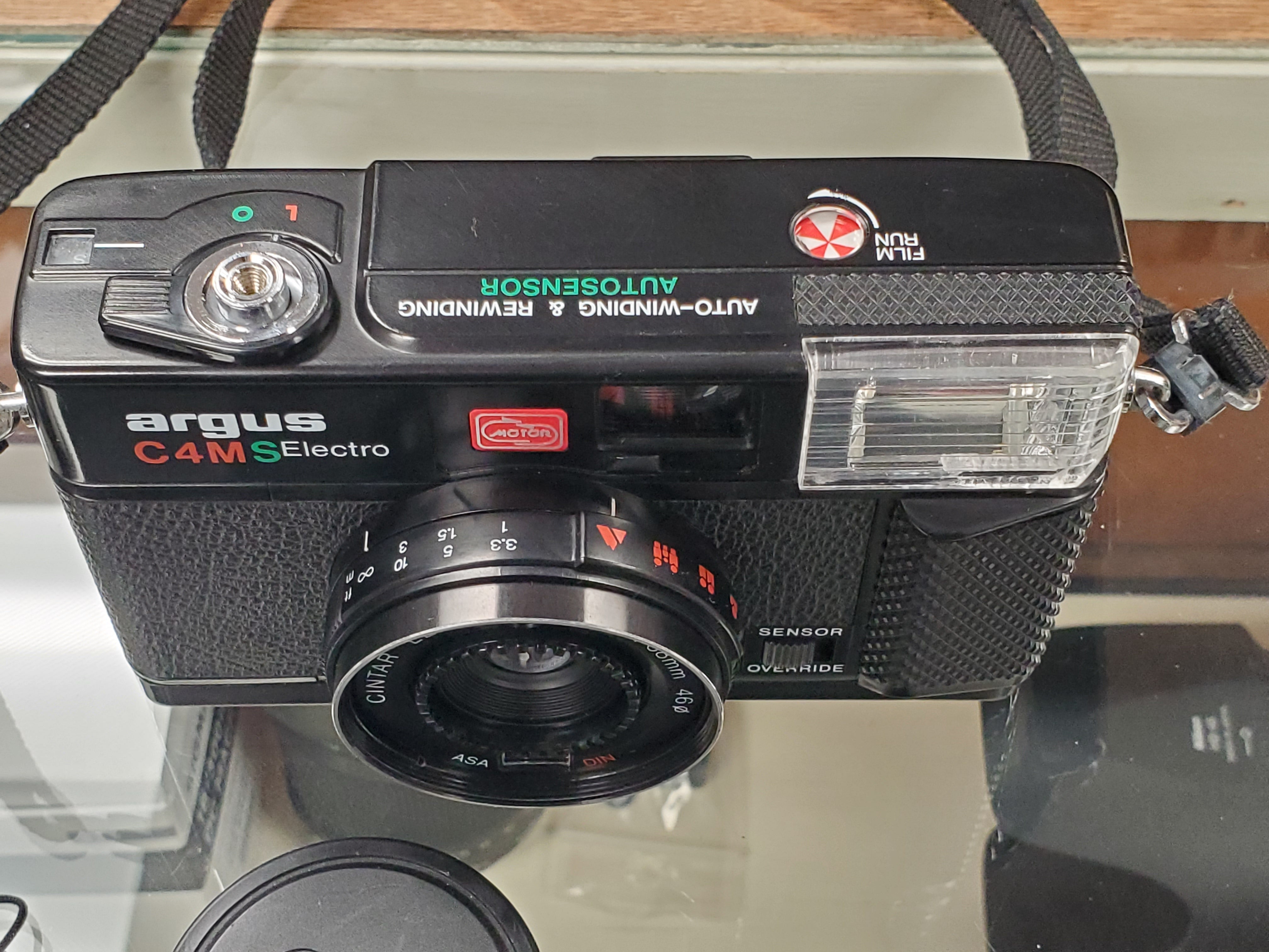 RARE Argus C4MS Electro, 38mm 3.8 lens, Point & Shoot, CLA, Light Seals, Canada - Paramount Camera & Repair