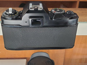 Ricoh KR-10 Super w/Rikenon 50mm F2 lens, 35mm SLR Film Camera, CLA, Light Seals, Canada - Paramount Camera & Repair