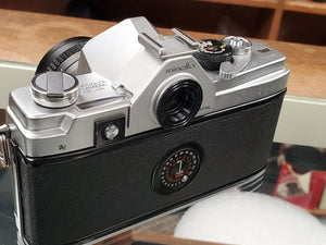Minolta SR-7 35mm Film Camera w/28mm F2.8 lens, CLA, Light Seals, Mirror Foam - Bargain - Paramount Camera & Repair