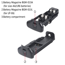 Load image into Gallery viewer, Vertical Battery Grip for Canon EOS 6D (Replaces BG-E13) - Paramount Camera & Repair