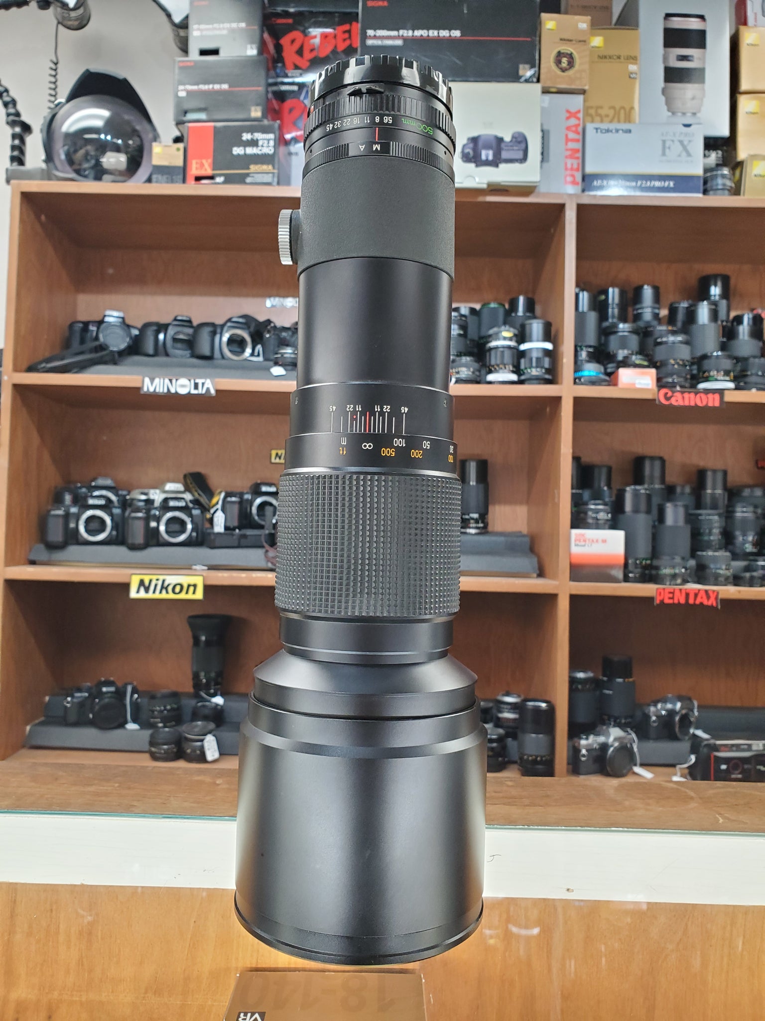 MINT Mamiya-Sekor C 500mm 5.6 Medium Format Lens for 645 Super