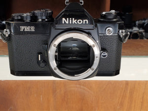 Nikon FM2 35mm SLR Film Camera, Near MINT, CLA'd, Tested, Warranty - Paramount Camera & Repair