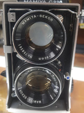 Load image into Gallery viewer, Mamiya C220 TLR camera w/ 80mm 2.8 Lens, Complete CLA, Almost MINT - Paramount Camera &amp; Repair