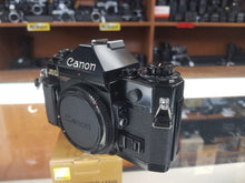 Load image into Gallery viewer, Canon A-1, Black, 35mm Film Camera, Fresh CLA, - Paramount Camera &amp; Repair