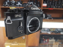 Load image into Gallery viewer, Canon F-1, Black, 35mm Film Camera, Fresh CLA, - Paramount Camera &amp; Repair