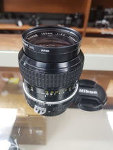 Load image into Gallery viewer, Nikon Nikkor 105mm f/2.5 AI-S Nikon Manual Film Lens - Used Condition 8/10 - Paramount Camera &amp; Repair