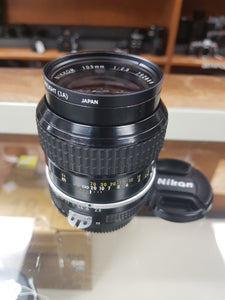 Nikon Nikkor 105mm f/2.5 AI-S Nikon Manual Film Lens - Used Condition 8/10 - Paramount Camera & Repair