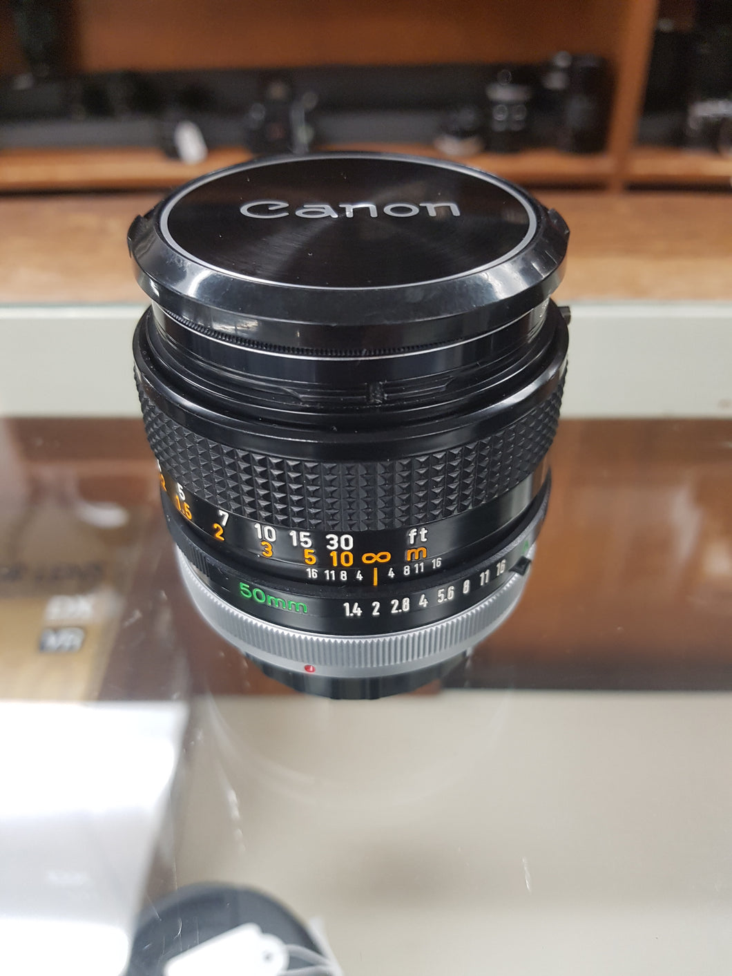 Canon 50mm f1.4 S.S.C. lens - MINT CONDITION - Paramount Camera & Repair