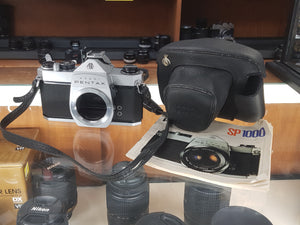 Asahi Pentax SP 1000, CLA'd, 35mm SLR Camera