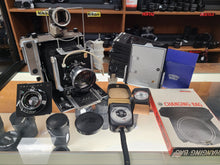 Load image into Gallery viewer, Linhof Super Technika V Large Format 4x5, 9x12, 150mm &amp; 270mm Lenses, Grip &amp; more, CLA&#39;d