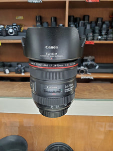 Canon 24-70mm F4 L IS USM lens - Pro Full Frame - Used Condition 9.5/10
