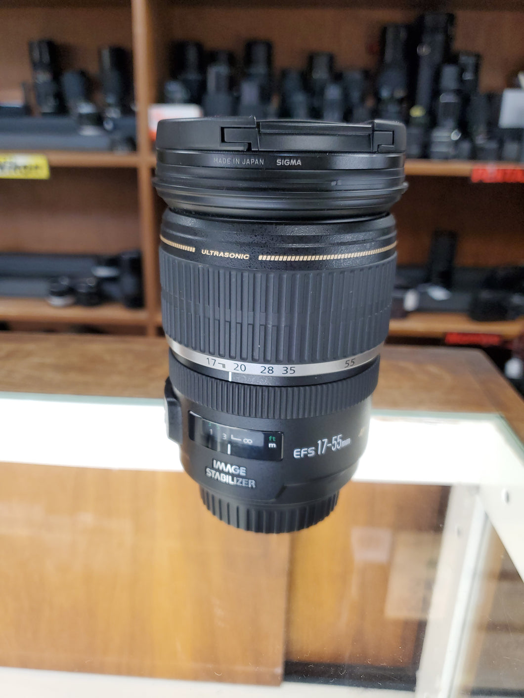 Canon EF-S 17-55mm f/2.8 IS USM Lens 1242B002 B&H Photo Video