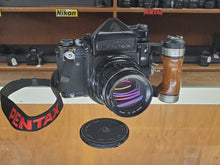 Load image into Gallery viewer, Pentax 6x7 67 Medium Format, CLA&#39;d Warranty w/105mm 2.4 Lens, Metered Finder