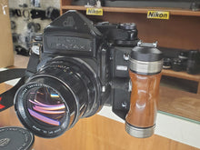 Load image into Gallery viewer, Pentax 6x7 67 Medium Format, CLA&#39;d Warranty w/105mm 2.4 Lens, Metered Finder