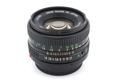 Canon FD 50mm f/1.8 lens - Used Condition 10/10