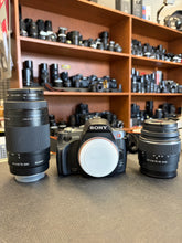 Load image into Gallery viewer, Sony Alpha 330 DSLR Kit — Complete Starter Bundle in Mint Condition