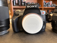 Load image into Gallery viewer, Sony Alpha 330 DSLR Kit — Complete Starter Bundle in Mint Condition