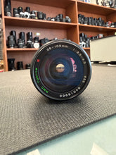 Load image into Gallery viewer, PMZ 28–80mm f/3.5–4.8 Zoom Lens (Canon FD Mount — AE-1 Compatible) — Excellent Condition