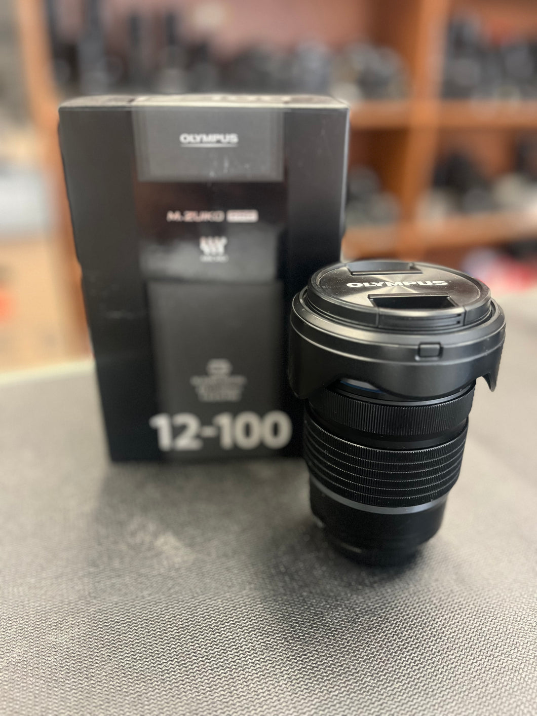 Olympus M.Zuiko Digital ED 12-100mm f/4.0 IS PRO Lens – Excellent Condition