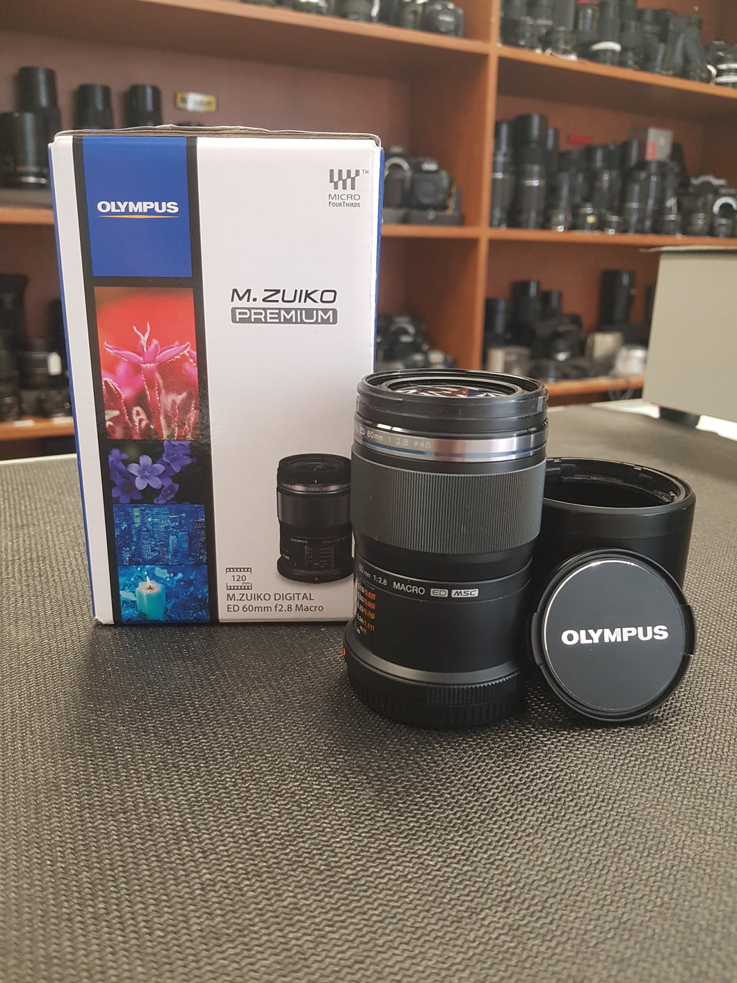 Olympus M.Zuiko Digital ED 60mm f/2.8 Macro Lens – Near Mint Condition
