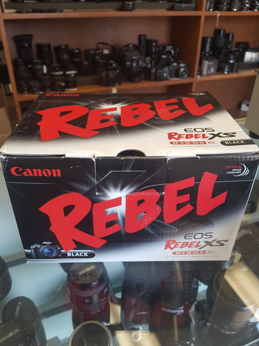 BOX ONLY Canon Rebel XS
