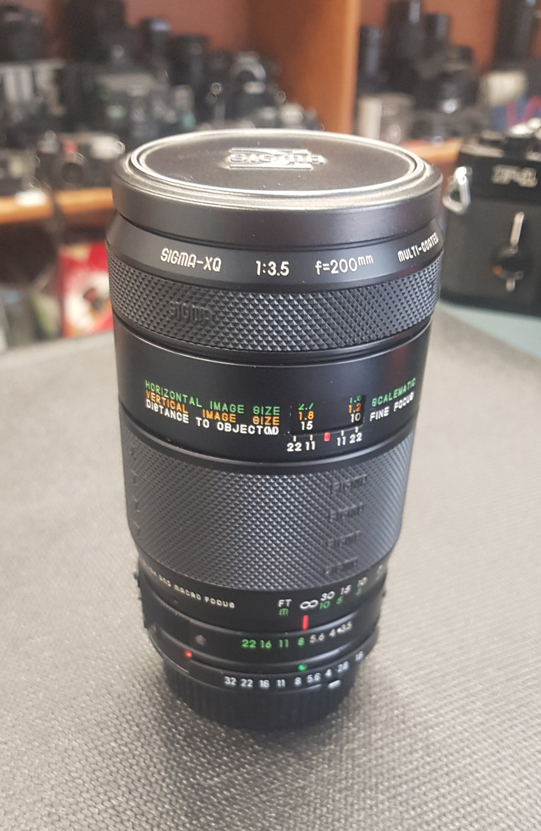 Sigma XQ 200mm F3.5 Multi-Coated manual lens for Minolta - Excellent Condition