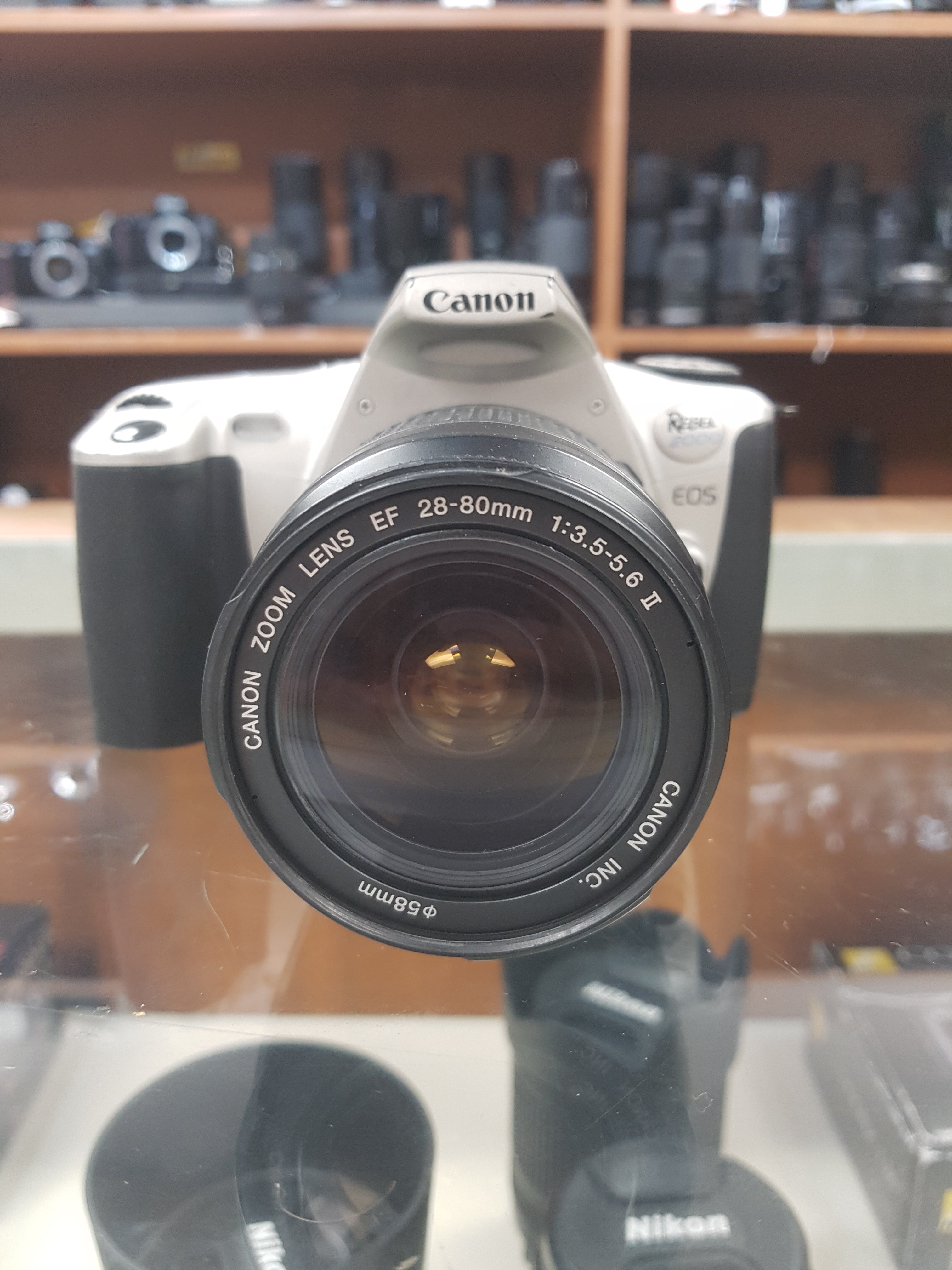 Canon EOS Rebel 2000 35mm AF Film Camera with 28-80mm Lens, Excellent Condition
