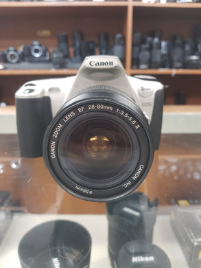 Canon EOS Rebel 2000 35mm AF Film Camera with 28-80mm Lens, Excellent Condition