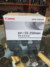 Load image into Gallery viewer, BOX ONLY Canon EF 55-250mm f/4-5.6 IS II