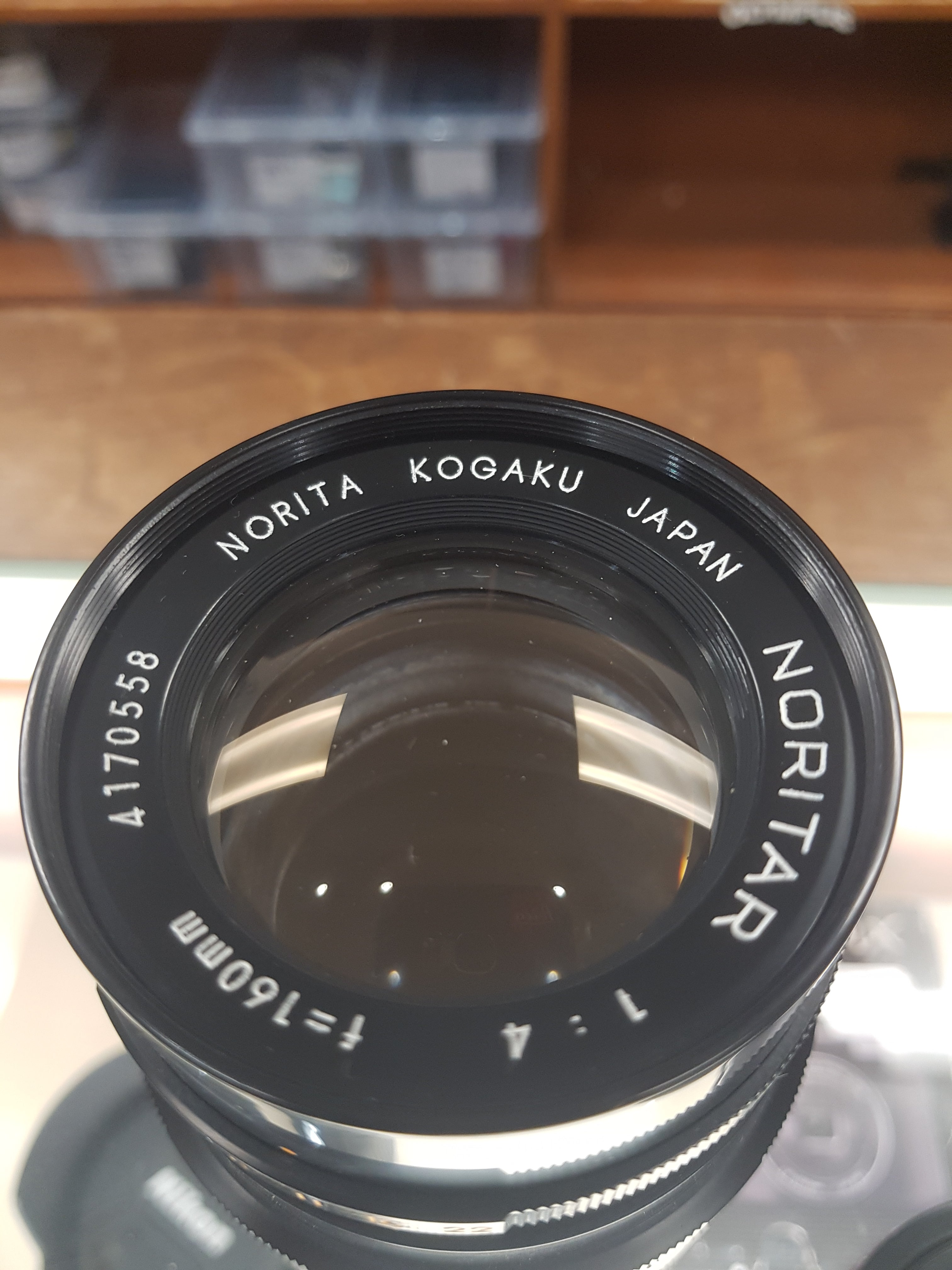 Norita Kogaku 160mm F4.0 Noritar Telephoto lens - Excellent Condition