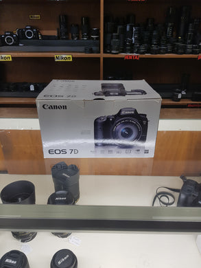 BOX ONLY Canon EOS 7D