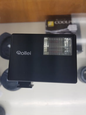ROLLEI Shoe Mount Flash Photo Camera Flash E 15B TESTED WORKING