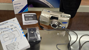 Olympus 120 mju III Stylus NEW Condition w/remote Point & Shoot Film Camera