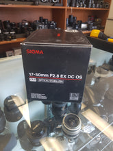 Load image into Gallery viewer, BOX ONLY Sigma 17-50mm F2.8 EX DC OS