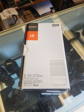 Load image into Gallery viewer, BOX ONLY Sony E 55-210mm F4.5-6.3 OSS