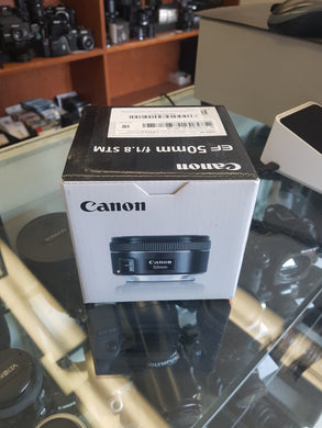 BOX ONLY Canon EF 50mm f/1.8 STM